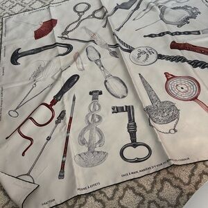 2 Stunning Hermes scarves 100% silk